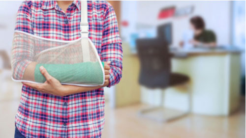 Office employee with arm in sling. Can I be fired for filing workers' compensation in Florida