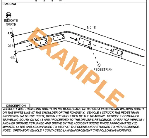 Police Accident Report Diagram